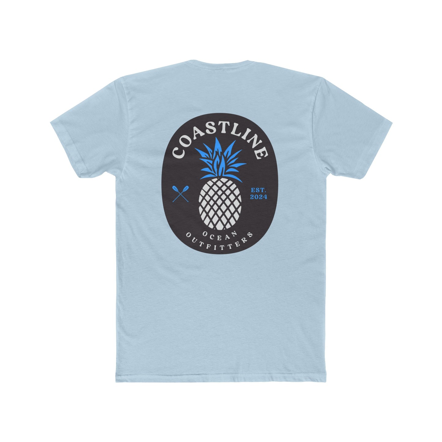 Coastline Pineapple Fitted Cotton Tee