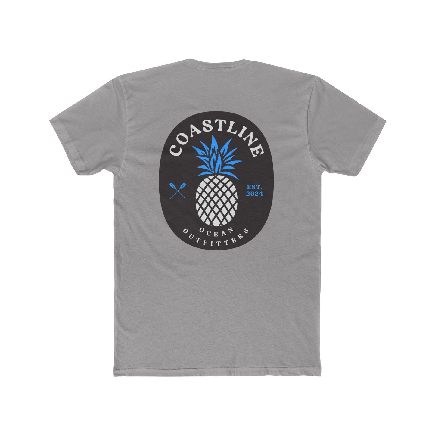 Coastline Pineapple Fitted Cotton Tee