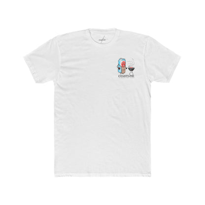 Coastline Summertime Vibes Fitted Cotton Tee