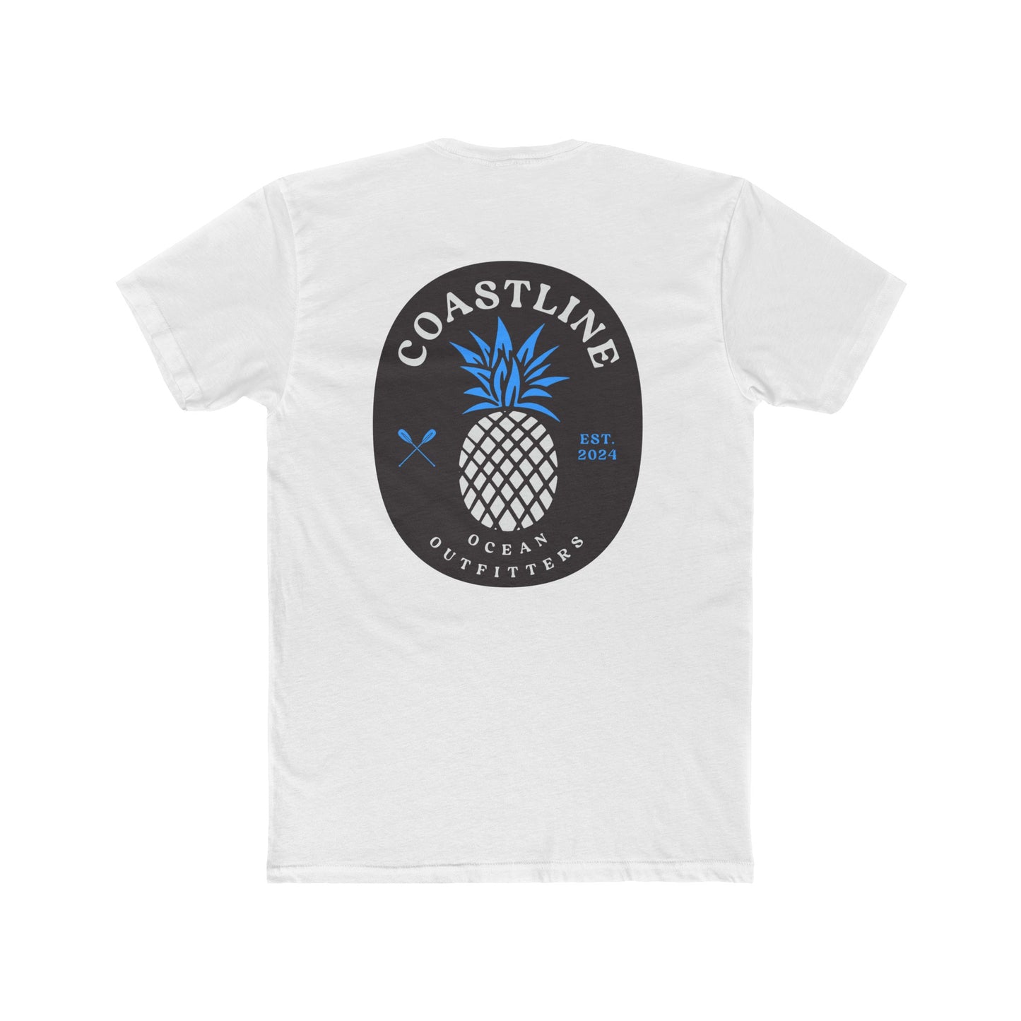 Coastline Pineapple Fitted Cotton Tee