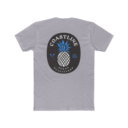 Coastline Pineapple Fitted Cotton Tee