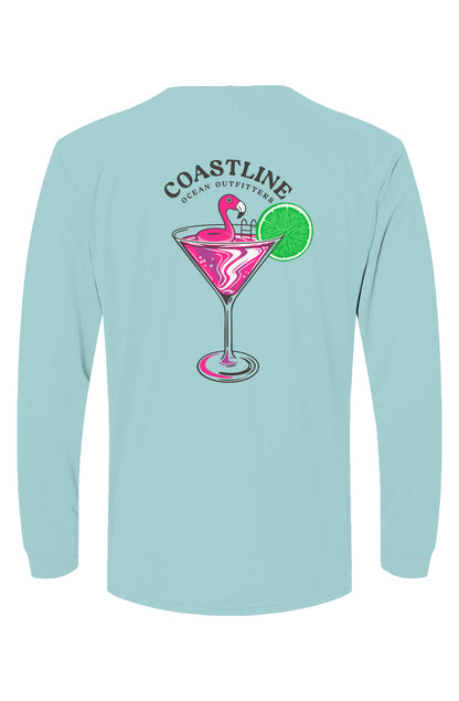 Flamingo Martini Sea-Dri™ Longsleeve