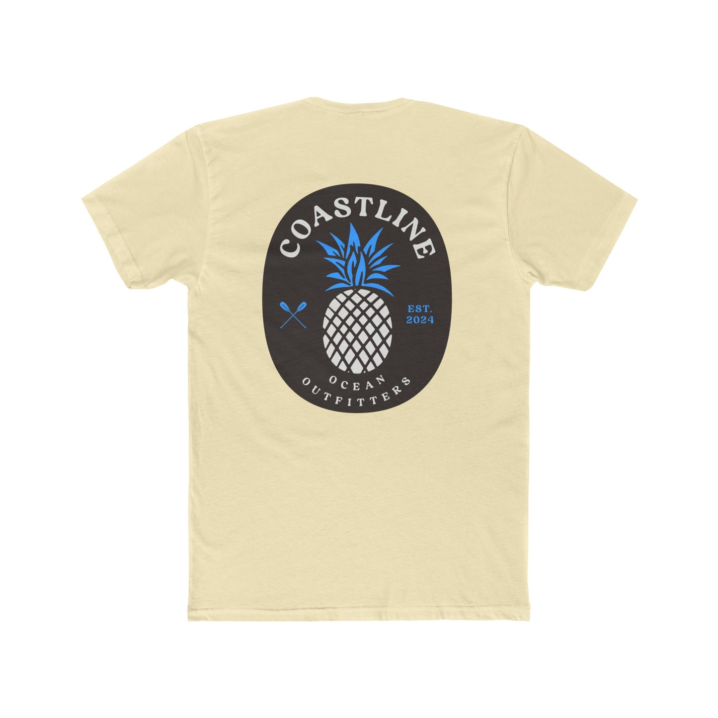 Coastline Pineapple Fitted Cotton Tee